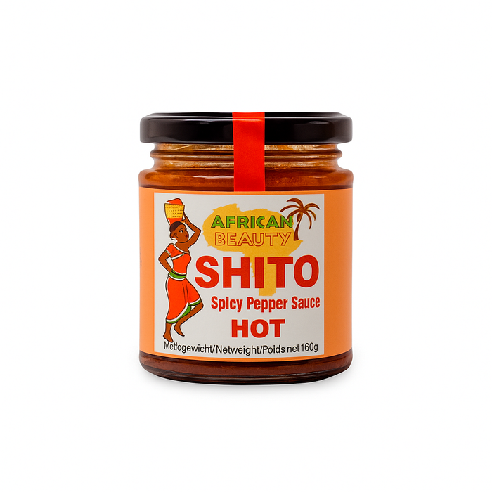 African Beauty Shito Spicy Pepper Sauce Hot 160 g