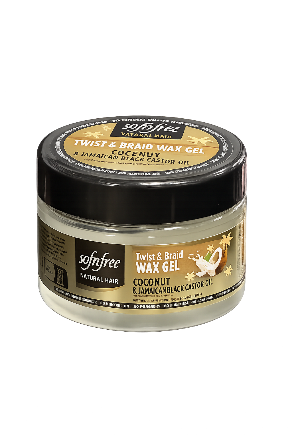 Sofnfree Twist and Braid Wax Gel 250 ml