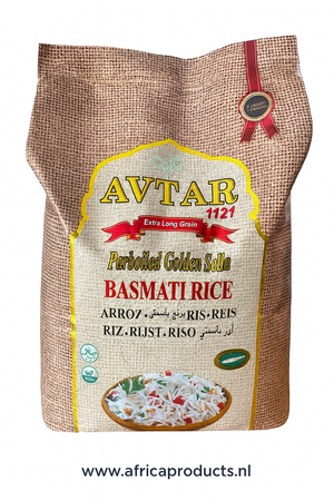 Avtar 1121 Paraboiled Golden Sella Basmati Rice 18 kg