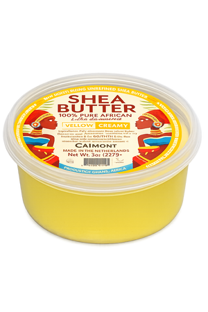 Calmont Pure Shea Butter Yellow Creamy Ghana  227 g