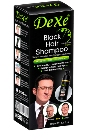 Dexe Black Hair Shampoo Professional 400 ml
