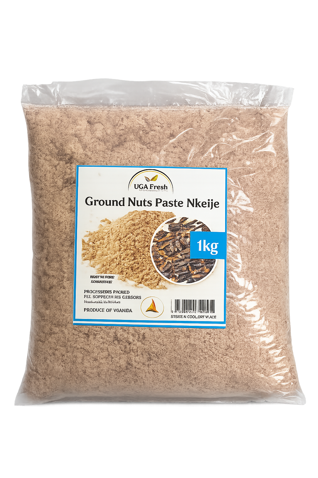 Ugafresh Ground Nuts Paste Enkejje 1 kg