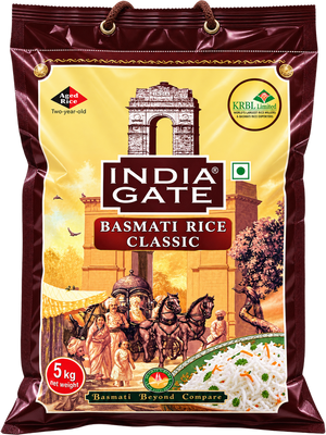 India Gate Basmati Rice Classic 5 kg