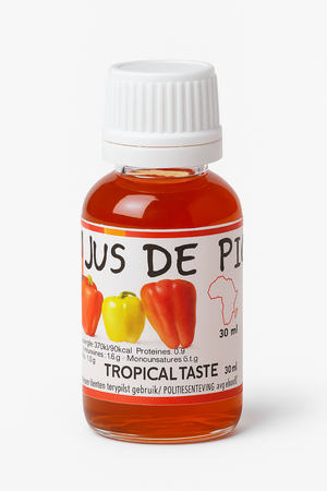 Tropical Taste Jus de Piment Extra Hot Red Pepper 30 ml