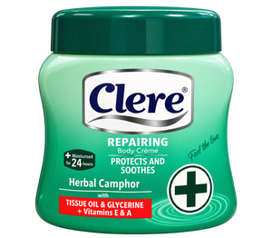 Clere Repairing Herbal Camphor Body Creme 500 ml