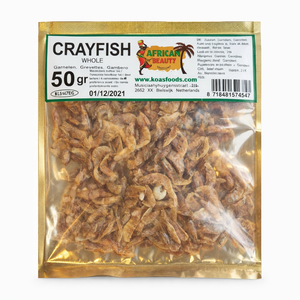 African Beauty Dry Crayfish Whole 50 G