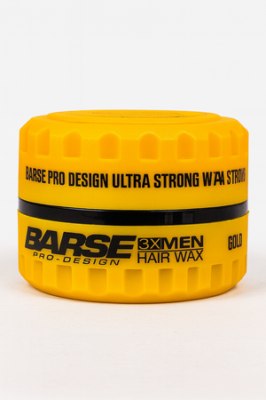 BARSE Gold Hair Gel Wax Ultra Strong 150 ml