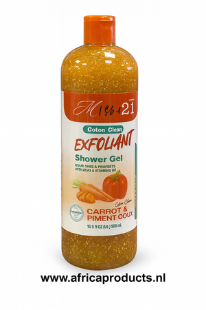 Misba21 Exfoliant Shower Gel Carrot and Piment Doux 1000 ml