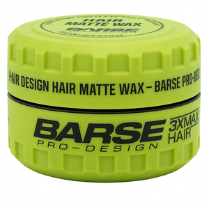 BARSE Green Hair Gel Wax Ultra Matte 150 ml
