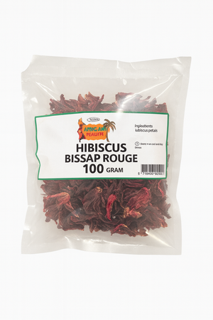 African Beauty Hibiscus Bissap Rouge 100 g