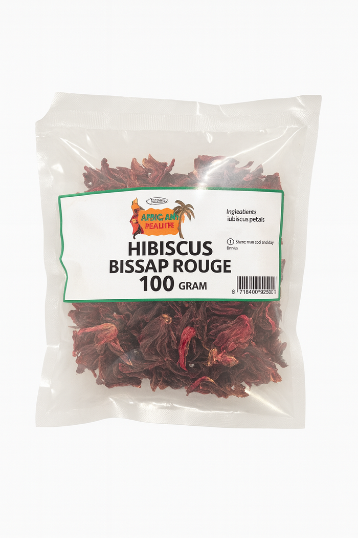 African Beauty Hibiscus Bissap Rouge 100 g