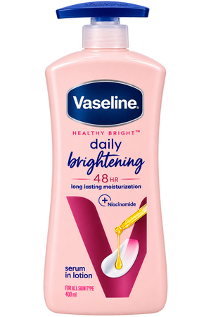 Vaseline Daily Brightening Long Lasting Moisturization Body Lotion 600 ml