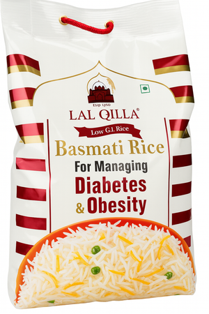 Lal Quila Basmati Rice for Diabetes &amp; Obesity 5 kg