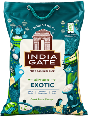 India Gate Pure Basmati Rice Exotic 5 kg
