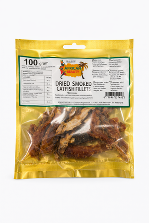 African Beauty Dried Smoked Catfish Fillets100 g