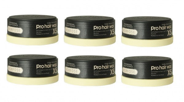 Morfose Pro Hair Wax X5 Matte Xtreme Style 150ml Value Pack