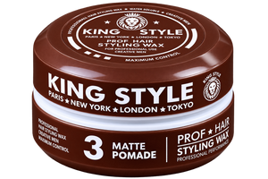 King Style Hair Styling Wax Matte Pomade 3 150ml