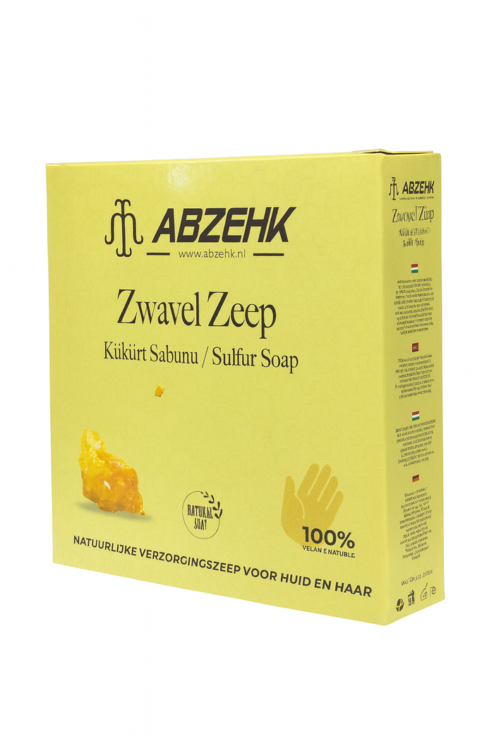 Abzehk Hand Gemaakte Natuurlijke Zeep Voordeelpakket 4 stuks in one