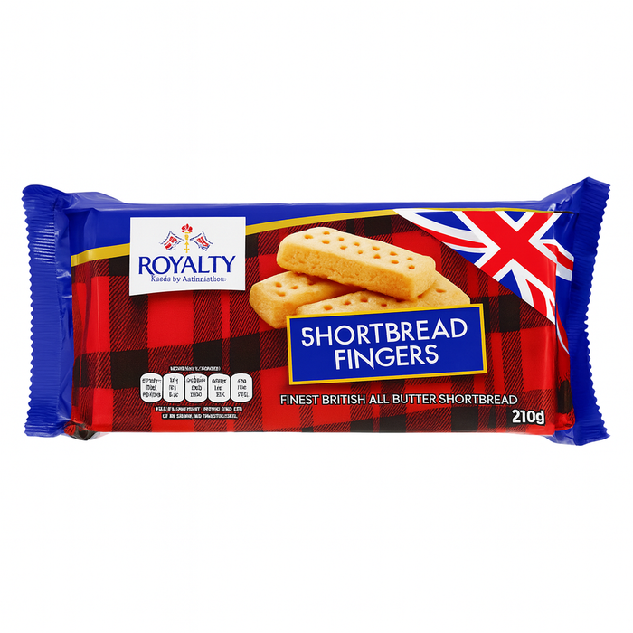 Royality Short Bread Fingers 210 g