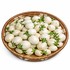 White Garden Eggs (Aubergines) Uganda 1kg