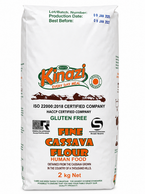 Kinazi Cassava Flour Rwanda 2 kg