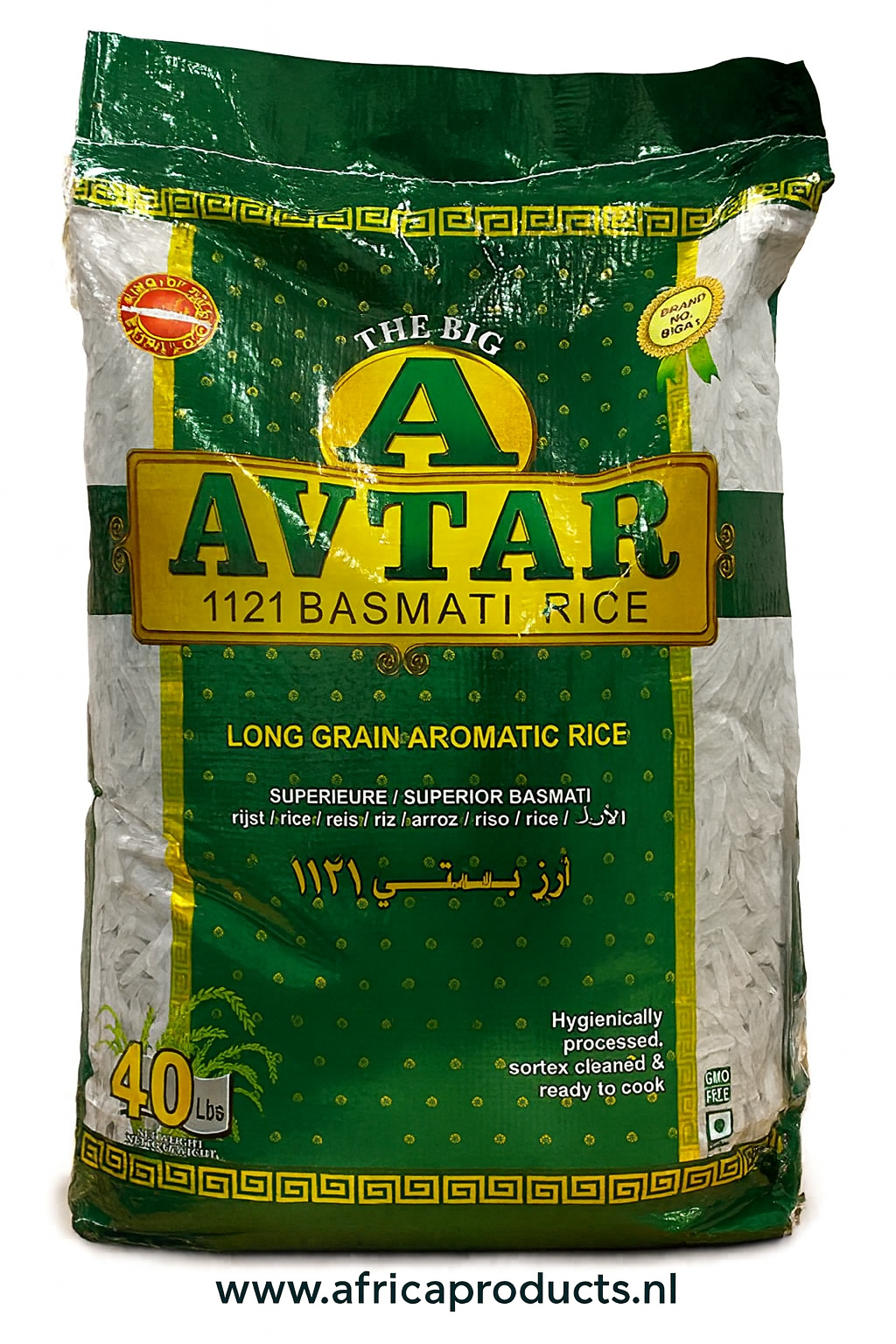 A Big Avtar Long Grain Basmati Rice 18 kg | Africa Products Shop