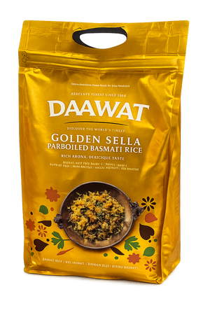 Rice Basmati Daawat Parboiled Golden Sella 5 kg