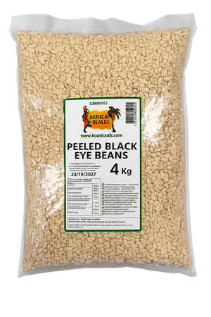 African Beauty Peeled Eye Beans 4 kg