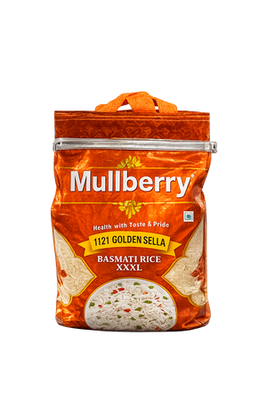 Mullberry 1121 Golden Sella Basmati Rice XXXL 5 KG
