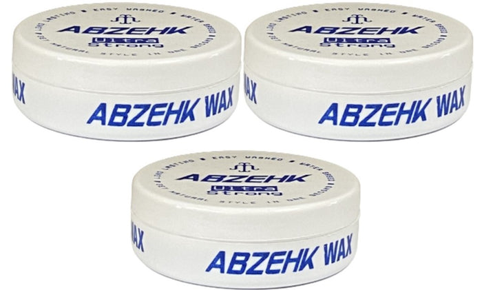 ABZEHK ULTRA STRONG HAIR WAX 3 PIECES