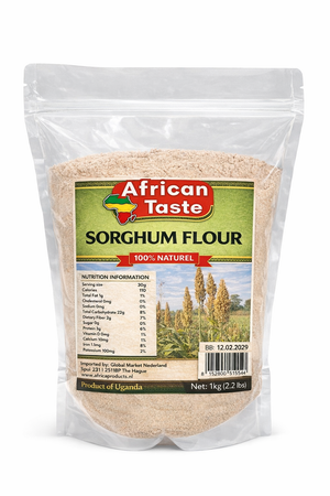 African Taste Red Sorghum Flour Uganda 1kg