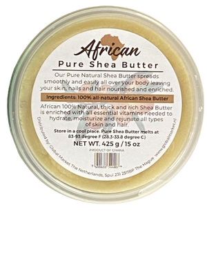 African Pure Shea Butter Creamy 425 g - Africa Products Shop