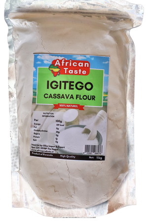 African Taste Bio Cassava Flour Igitego 1kg