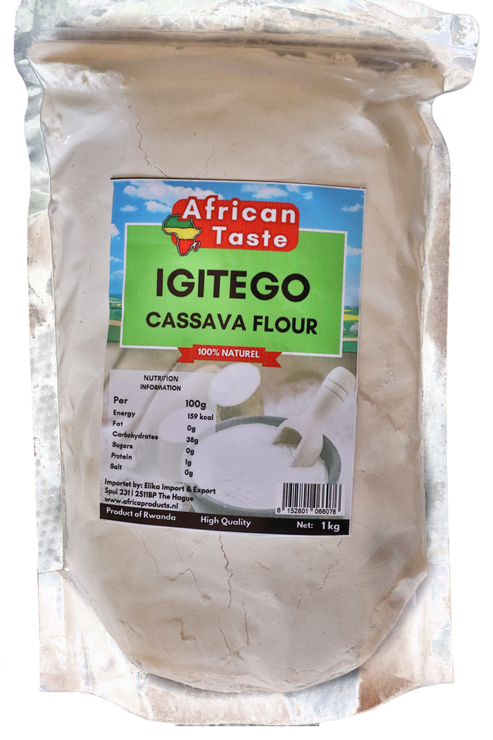 African Taste Bio Cassava Flour Igitego 1kg