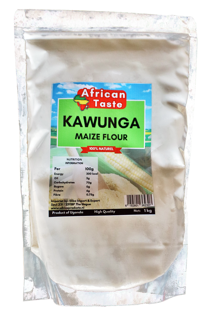 African Taste Kawunga Bio Maize Flour Uganda 1kg