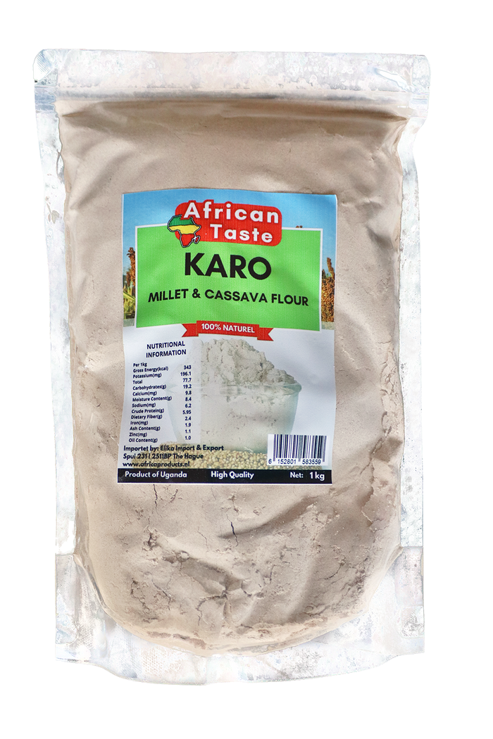 African Taste Millet and Cassava Flour Karo 1 kg