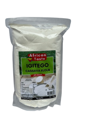 African Taste Bio Cassava Flour Igitego Rwanda 1kg