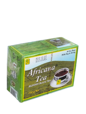 Africana Black Tea 50 bags Uganda - Africa Products Shop