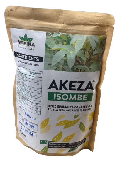 Akeza Isombe Dried Ground Cassava Leaves 200 g