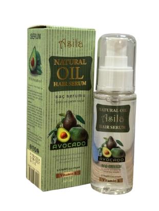 Asila Natural Argan and Avocado Vitamin E Hair Serum 60 ml - Africa Products Shop