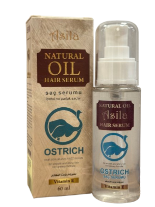 Asila Natural Oil Hair Serum Vitamin E 60 ml