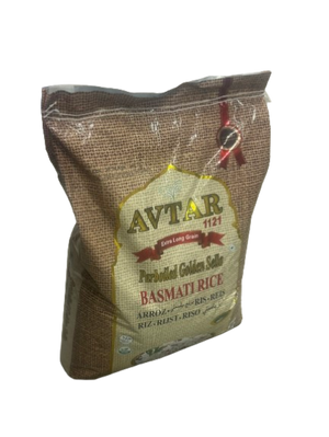Avtar 1121 Paraboiled Golden Sella Basmati Rice 20 kg