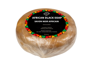 African Handmade Black Soap Togo 250 g