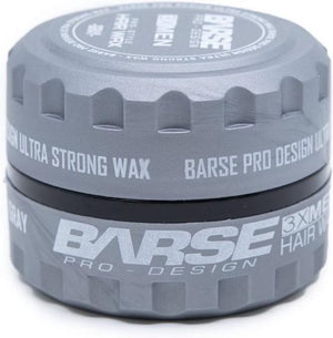 BARSE Gray Hair Gel Wax Ultra Strong 150 ML