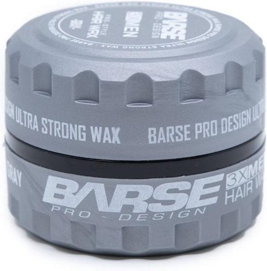 BARSE Gray Hair Gel Wax Ultra Strong 150 ML