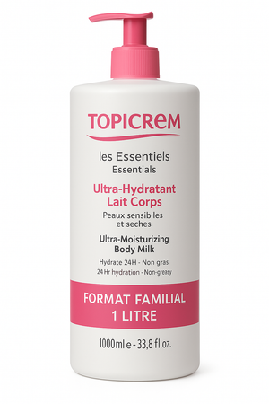 Topicrem Ultra-Moisturizing Body Milk 1000 ml