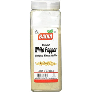 Badia Ground White Pepper 453.6 g