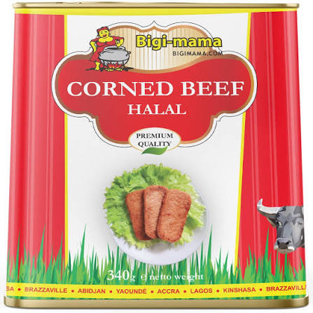 Bigi Mama Corned Beef Halal 340 g