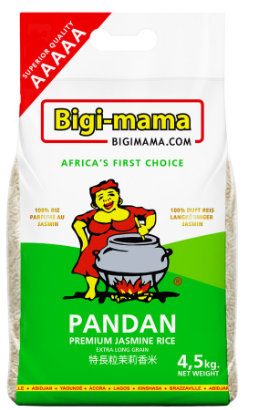Bigi Mama Pandan Premium Jasmine Rice 4.5 kg