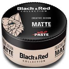 Black &amp; Red Matte Wild Matte Hair Wax 100 ml